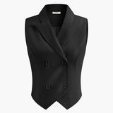 Pileli Mini Etek Takımlı Takım Elbise Yeleklik