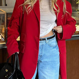 Scarlet Statement Blazer