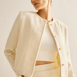 Eterna Minimal Blazer