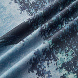 Manzara Desenli Askılı Elbise