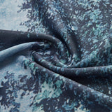 Manzara Desenli Askılı Elbise