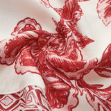 Desenli Bağcıklı Mini Etek