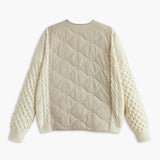 Quilted Harmony Knit Ceket