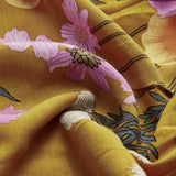 Boheme Baskılı Volanlı Rahat Elbise