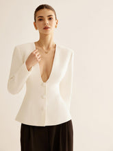 Pearl Elegance Blazer Ceket