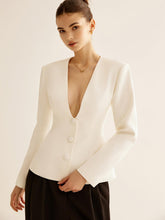 Pearl Elegance Blazer Ceket