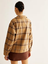 Rustic Plaid Overshirt Ceket