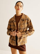 Rustic Plaid Overshirt Ceket