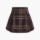 Kontrollü Fermuarlı Mini Etek