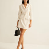 Pearl Elegance Blazer Takım