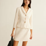 Pearl Elegance Blazer Takım