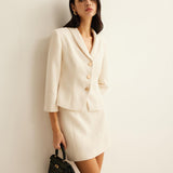 Pearl Elegance Blazer Takım