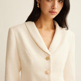 Pearl Elegance Blazer Takım