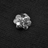 Boncuk İşlemeli Kısa Tweed Elbise