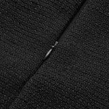 Boncuk İşlemeli Kısa Tweed Elbise