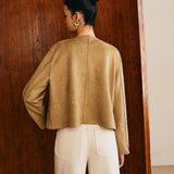 Rustic Charm Süet Ceket