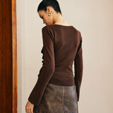 Asimetrik Pileli İnce Kazak