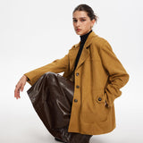 Amber Glow Blazer Ceket