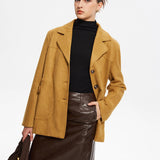 Amber Glow Blazer Ceket