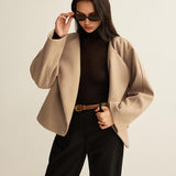 Minimalist Oversize Düz Blazer Ceket