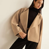 Minimalist Oversize Düz Blazer Ceket