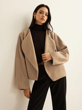 Minimalist Oversize Düz Blazer Ceket