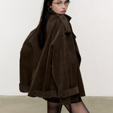 Kadife Oversize Ceket