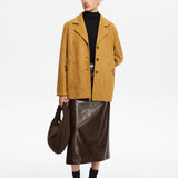 Amber Glow Blazer Ceket