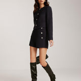 Midnight Elegance Tweed Takım