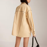 Studded Elegance Ceket ve Etek Takımı