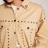 Studded Elegance Ceket ve Etek Takımı