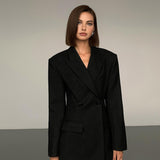 Siyah Elegance Oversize Blazer