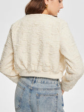 Textured Elegance Bomber Ceket