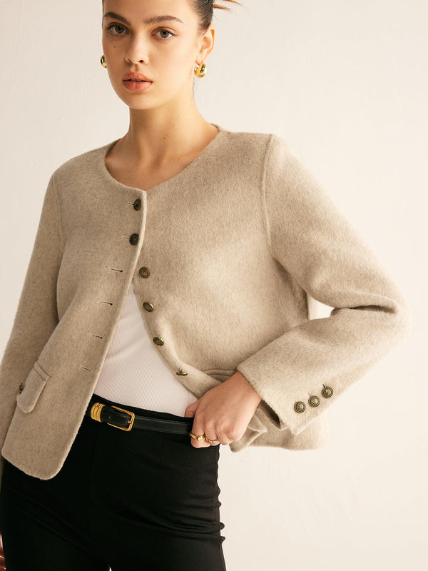 Soft Classic Wool Ceket