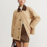 Timeless Chic Kontrast Yaka Ceket