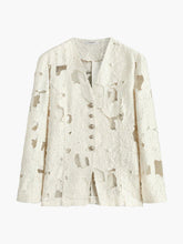 Ethereal Lace Blazer Ceket