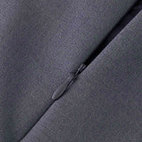 Düğme Fermuarlı Pileli Etek