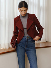 Ruby Elegance Blazer Ceket