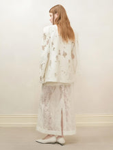 Ethereal Lace Blazer Ceket