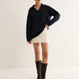 Minimalist Twist Polo Kazak