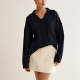 Minimalist Twist Polo Kazak