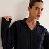 Minimalist Twist Polo Kazak