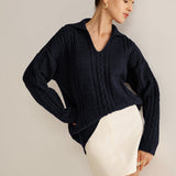 Minimalist Twist Polo Kazak