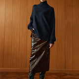 Çok Yönlü Düz Balıkçı Yaka Kazak