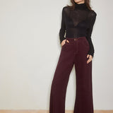 Rahat Geniş Paça Kot Pantolon