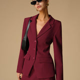 Bordo Klasik Blazer