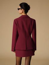 Bordo Klasik Blazer