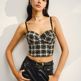 Sweet  Kareli Crop Bluz