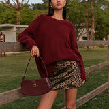 Eşleşen Eşarplı Düz Vardiyalı Kazak