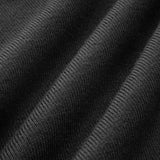 Siyah Asimetrik Kesim Triko Bluz